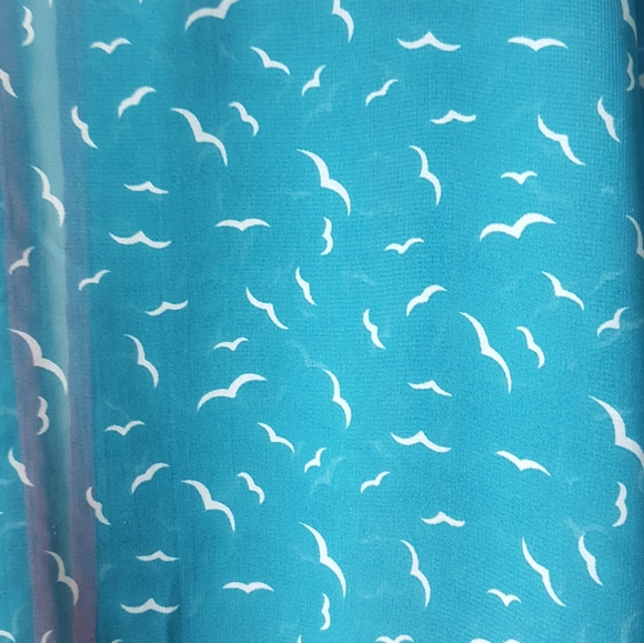 Teal printed Blouse - Picture 5 of 10